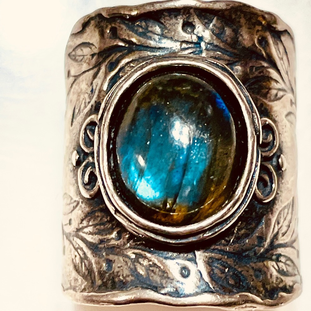 Silver Statement Ring - image 3